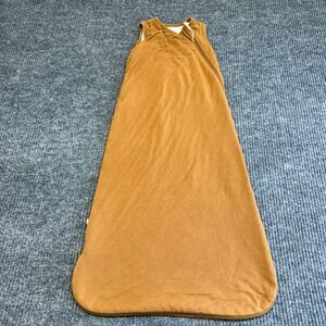 Kyte Baby Medium 1.0 TOG Sleep Sack Brown 2 Way Zipper Wearable Blanket
